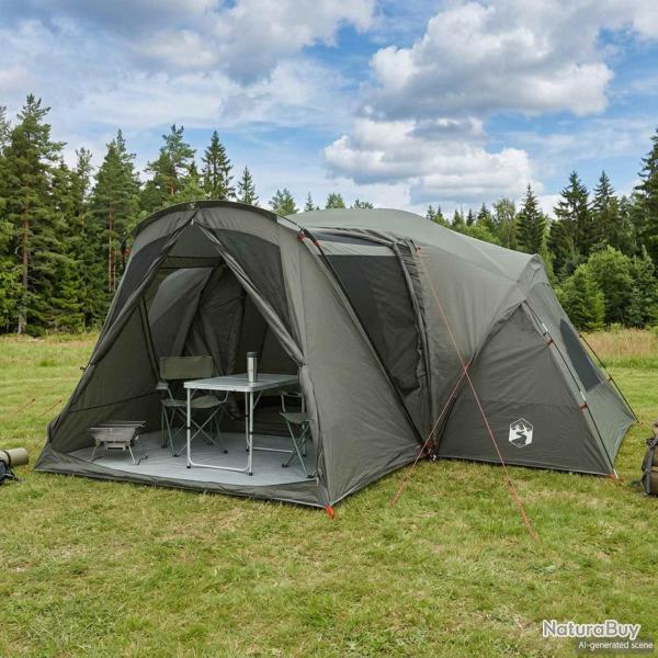 Tente de cabine avec auvent r�sistante � l'eau, 10 personnes, pour le camping