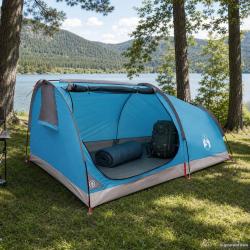 Tente de randonn&eacute;e imperm&eacute;able, 2 personnes, bleue, pour le camping