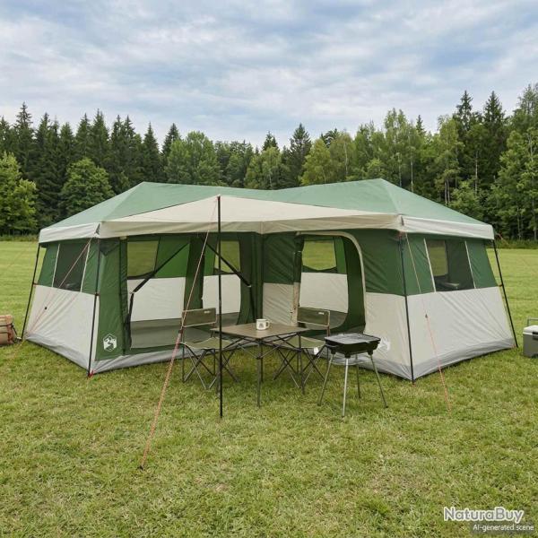 Tente familiale avec pare-pluie r�sistant � l'eau, 14 personnes, pour le camping
