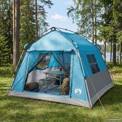 Tente instantan&eacute;e, 2 personnes, bleue, imperm&eacute;able, pour le camping