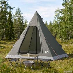Tente tipi r&eacute;sistante &agrave; l'eau, vert arm&eacute;e, 3 personnes, pour le camping