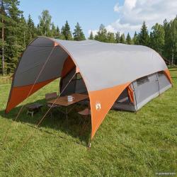 Tente tunnel r&eacute;sistante &agrave; l'eau avec double toit, 10 personnes, pour le camping