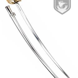 Sabre 1822 de cavalerie l&eacute;g&egrave;re - Garde en laiton