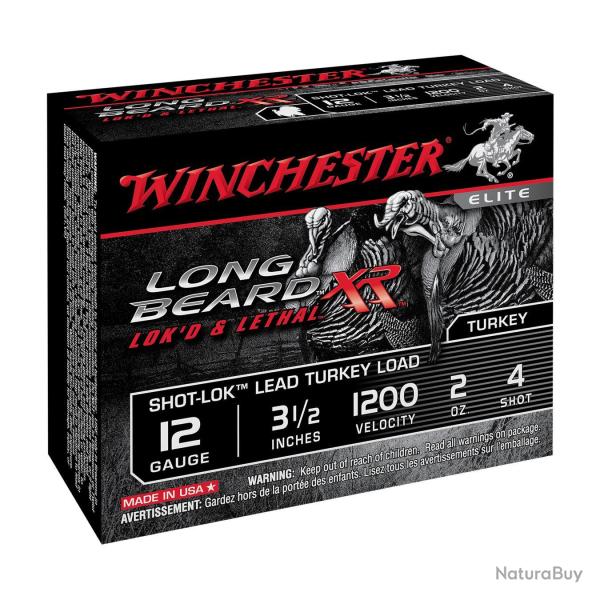 Cartouches 12/76 Long Beard XR 49g PB4 x10