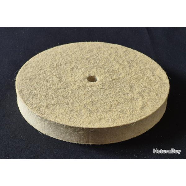 Disque de polissage en feutre 200mm X 25mm ( Polir Polissoir Polisseuse )