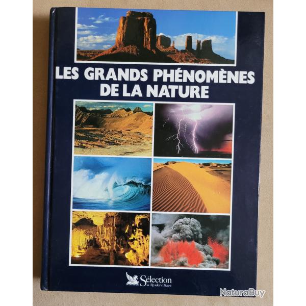 BEAU LIVRE Les Grands Ph�nom�nes de la Nature