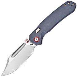 Couteau pliant - CJRB Bowie Pyrite AR-RPM9 G10 Gray Textured J1942X-BU