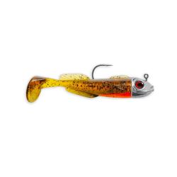 Leurre Souple Delalande Chabot Mont&eacute; 9cm 9cm 25g A l'unit&eacute; 160 - The Poivr&eacute; Ventre orange