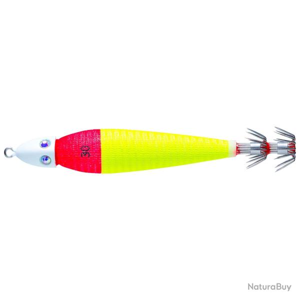 Turlutte Yo-Zuri Lead Squid Jig 3.0 10cm 114g Rouge Jaune (BLRY)