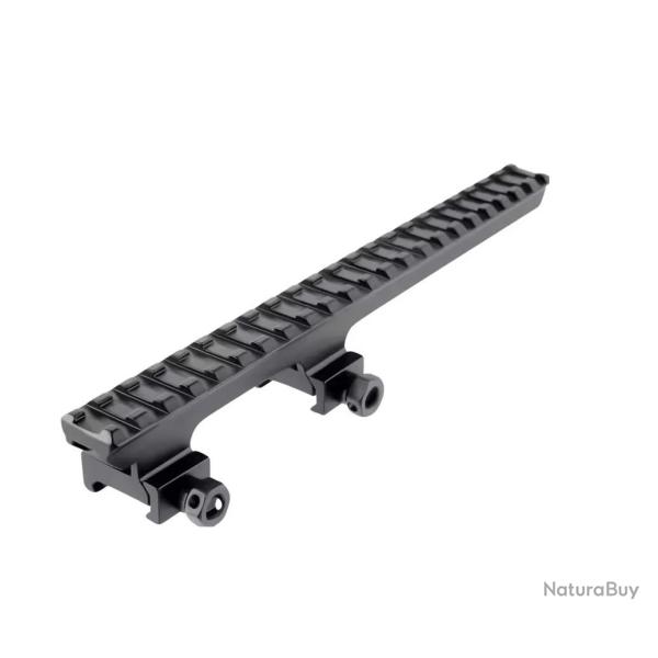 R�hausse de rail picatinny (2.5 cm) avec extension (22.5cm)