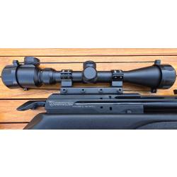 Carabine PCP GAMO ARROW 19,9 j. Cal 5,5 + Pompe + ( Kit Puissance ) + lunette 4 - 9 x 40