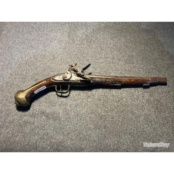 Pistolet a silex xviii �me