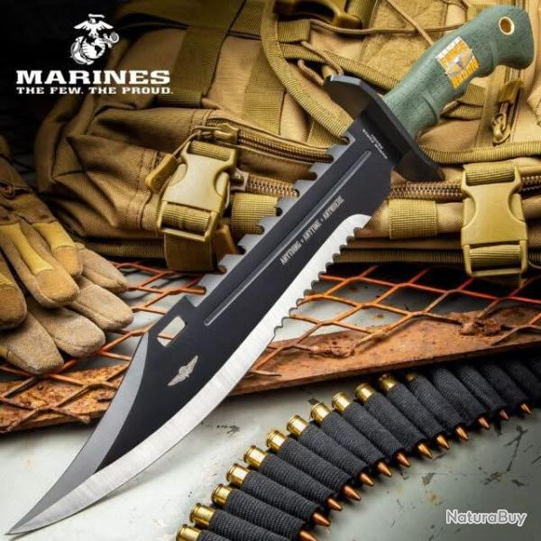 United Cutlery UC2863 Marine Force Recon Sawback Bowie