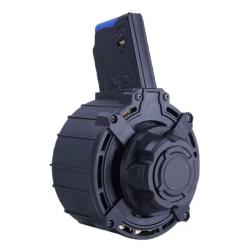 Chargeur tambour 20 coups pour fusil type AR12, cal 12