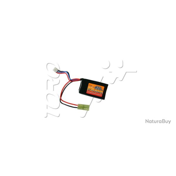 Batterie LIPO - 400mAh 7,4V - Swiss Arms
