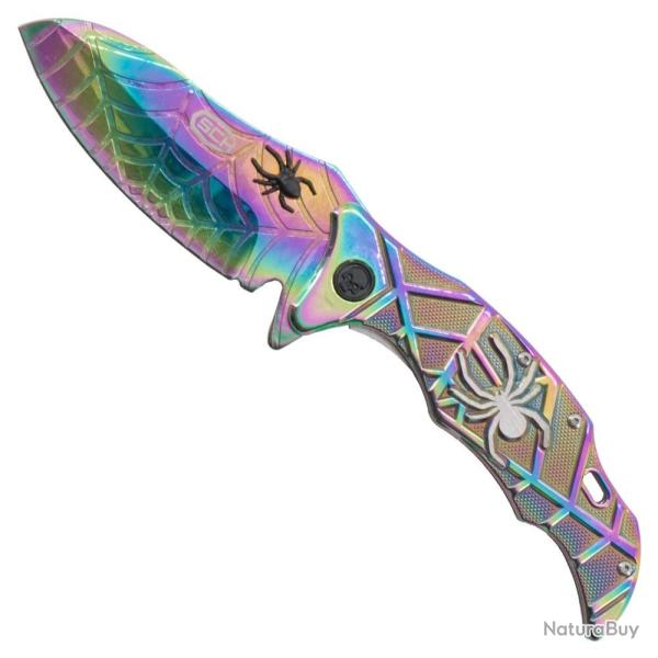 COUTEAU PLIANT SCK ARAIGNEE RAINBOW