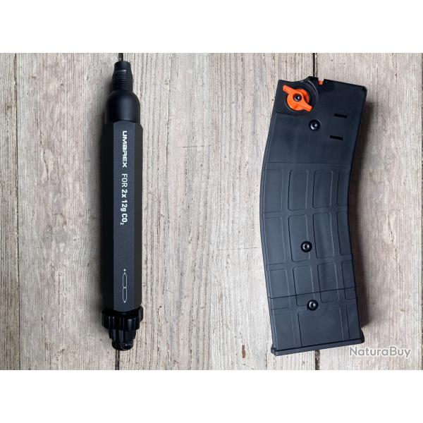 (Pour TC68) Adaptateur 2X12gr + Chargeur 20 coups