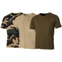 Lot 3 T-shirts Enfant Treeland beige/kaki/forest - 12 ans