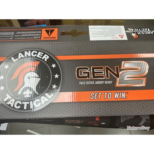 M4 commando lancer tactical gen2 aeg airsoft