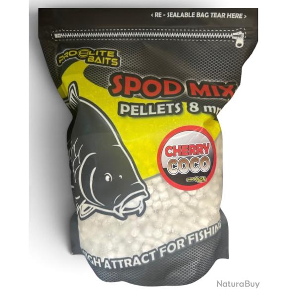 Pellets Pro �lite Baits 8mm 1,8kg Cherry Coco