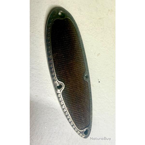 !!! RARE !!! Plaque de couche squelette grav�e
