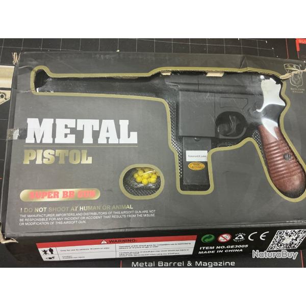 Pistolet airsoft mauser