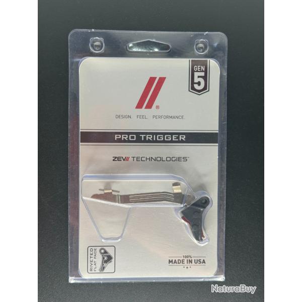 BARRE DE DETENTE ZEV PRO GEN 5 RED FLAT