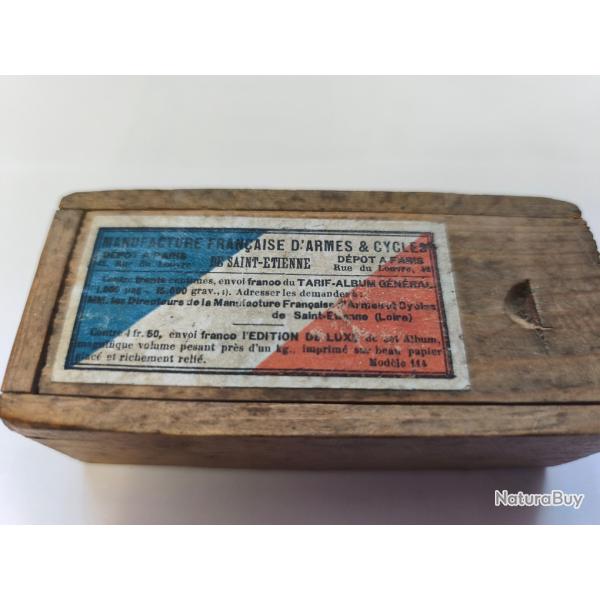 Bo�te de 10 balles de la Manufacture d'armes et cycles.