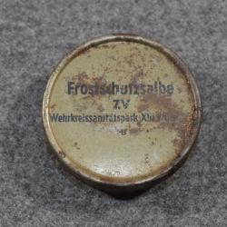 POT  de pommade contre le Gel Militaire WWII Soldat Equipement (20A)