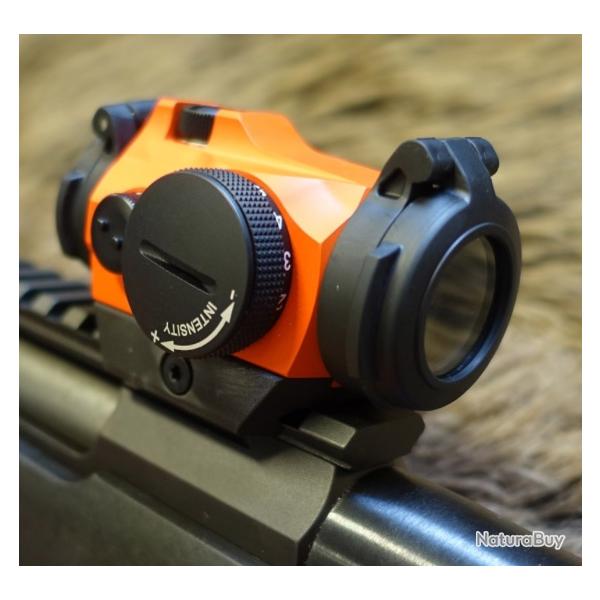 Viseur aimpoint micro h2 edition limit�e Orange 2MOA (garanti 10 ans)