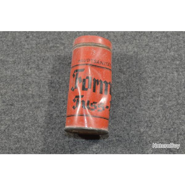 Pot m�dical poudre Allemand  Collection  ancien Sanitater WWII M�dical (20A)