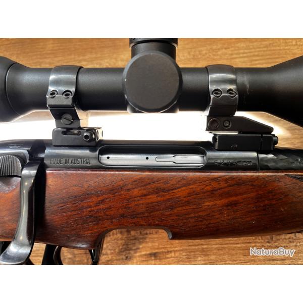 Steyr mannlicher SL 222 Rem Mag + 3 chargeurs + 100balles sako + jeu d'outils + 100 douilles