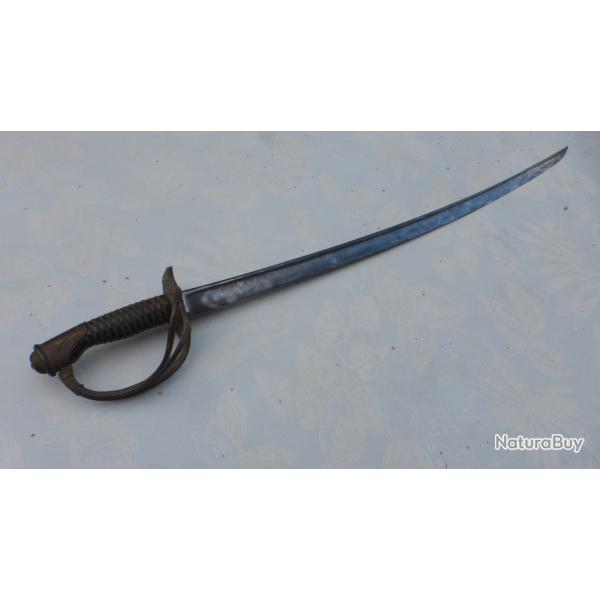 SABRE D'OFFICIER DE CAVALERIE MODELE 1822 - 1er TYPE - 1842