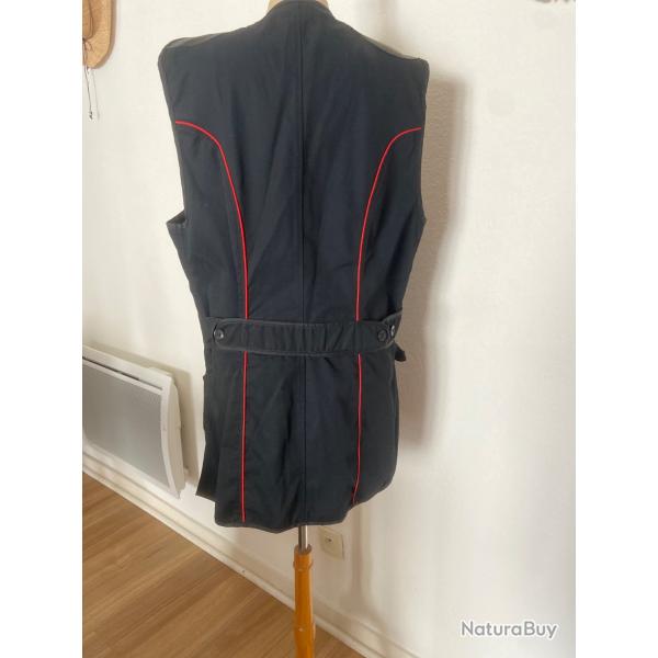 Gilet de Ball trap Browning tissu et cuir