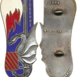 insigne Promotion TURENNE   ESM St CYR   21.7.74   160&deg; Promotion 1973 1975  x