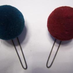 lot de 2 Pompons du Shako k&eacute;pi second empire Deuxi&egrave;me et Troisi&egrave;me R&eacute;publiques x