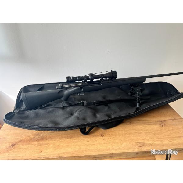 Pack MOSSBERG PATRIOT cal. 30-06 canon filet� et lunette 3-9x40