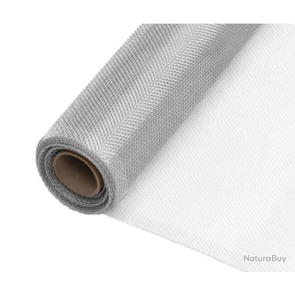 �cran treillis aluminium argent� 60x500 cm r�sistant antirouille