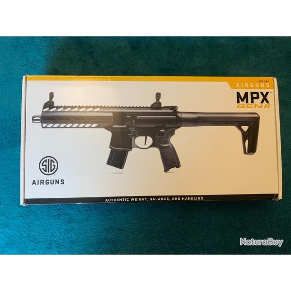 Sig Sauer Air MPX 4.5 mm Co2 / GEN II