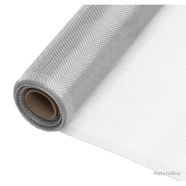 �cran treillis aluminium argent� 80x500 cm r�sistant antirouille