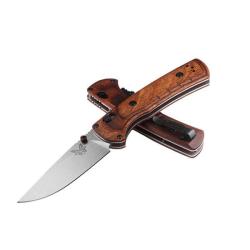 Couteau pliant Benchmade Mini SlipRidge Wood
