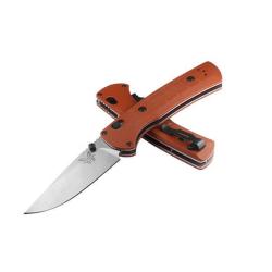 Couteau pliant Benchmade Mini SlipRidge Rust Orange