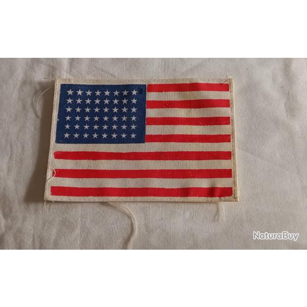 Drapeau US pour veste para US  , US WW2 ( A1 )