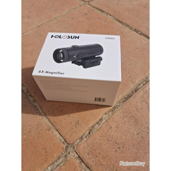 Holosun magnifier x6