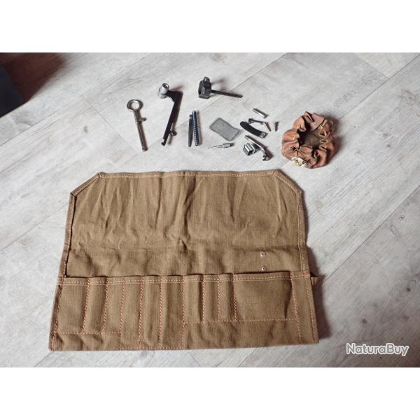 K31 : Trousse � pi�ces d�tach�es pour armurier. Ordonnance suisse.