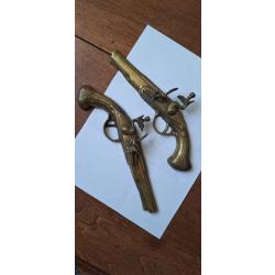 Presse papier pistolet a silex