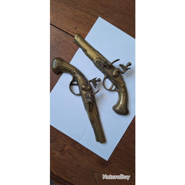Presse papier pistolet a silex