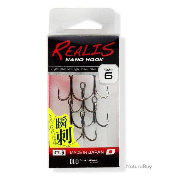 REALIS NANO HOOK - n�6 (6pcs/pack)