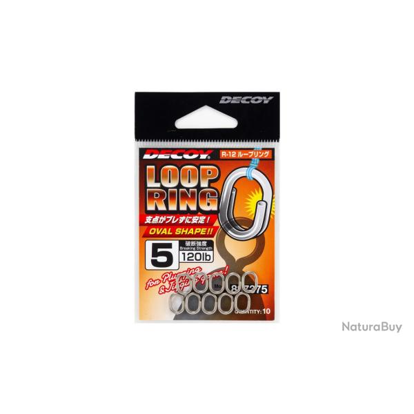 LOOP RING R-12 - 4 - 80 LB (12pcs/pck)
