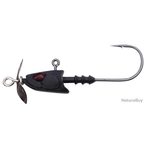 REALIS SPINBAIT FREESTYLE 1/4oz - 7g - PCC3523 LIGHTS OUT V2 (2pcs/pack)
